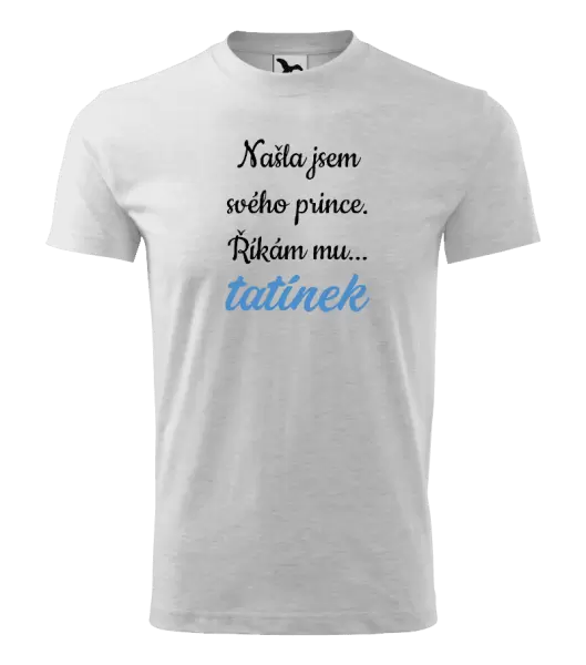 Dětské tričko Našla jsem svého prince