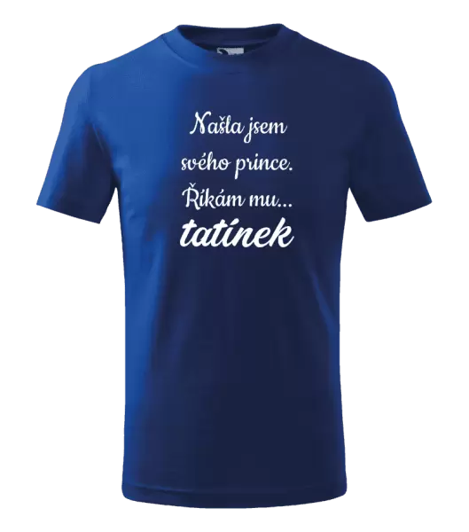 Dětské tričko Našla jsem svého prince