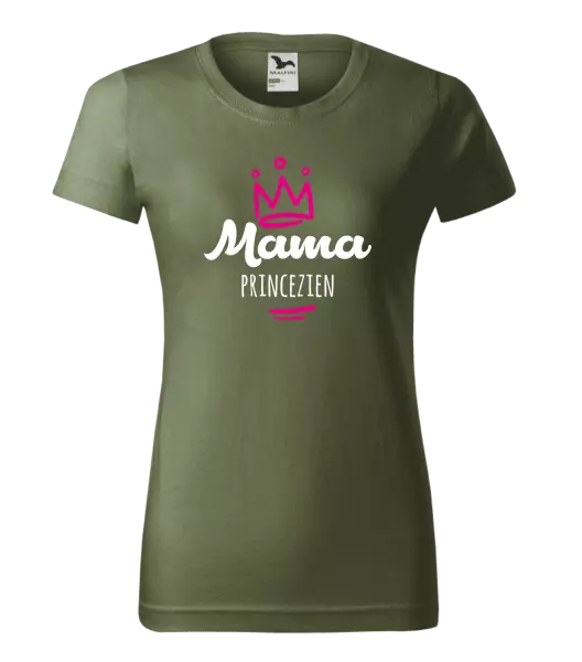 Dámske tričko Mama princezien