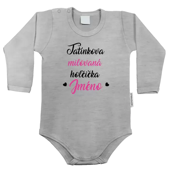Dětské body Tatínkova milovaná holčička