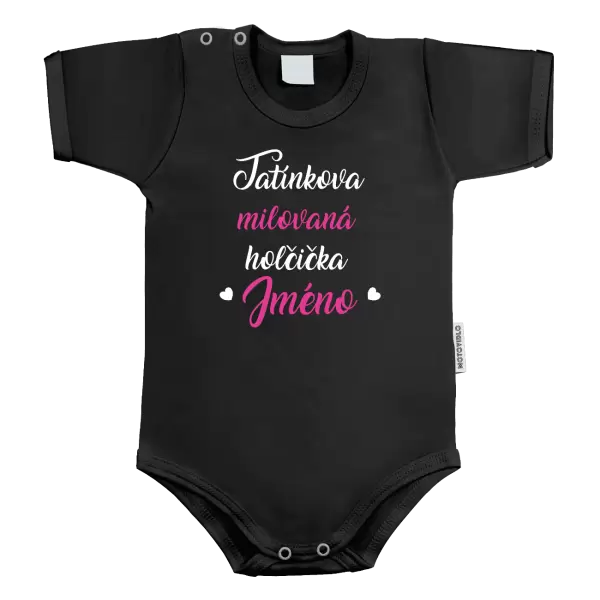 Dětské body Tatínkova milovaná holčička