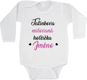 Dětské body Tatínkova milovaná holčička