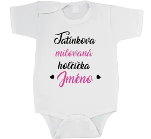 Dětské body Tatínkova milovaná holčička