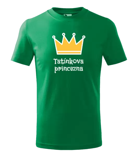 Dětské tričko Tatínkova princezna