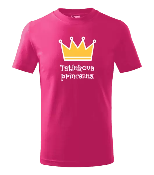 Dětské tričko Tatínkova princezna