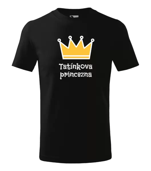 Dětské tričko Tatínkova princezna