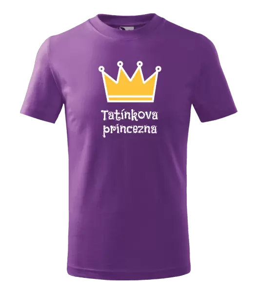 Dětské tričko Tatínkova princezna