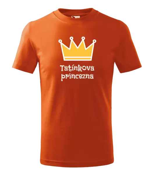Dětské tričko Tatínkova princezna