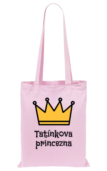 Látková taška Tatínkova princezna
