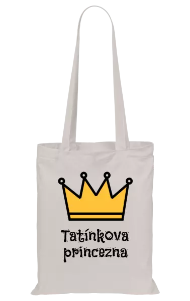 Látková taška Tatínkova princezna