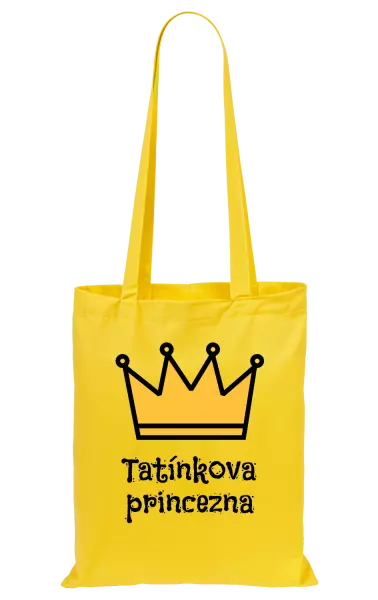Látková taška Tatínkova princezna