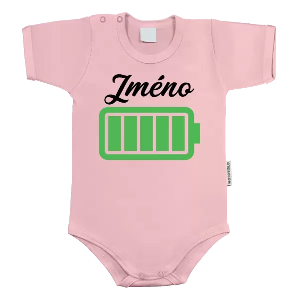 Dětské body Baterie se jménem
