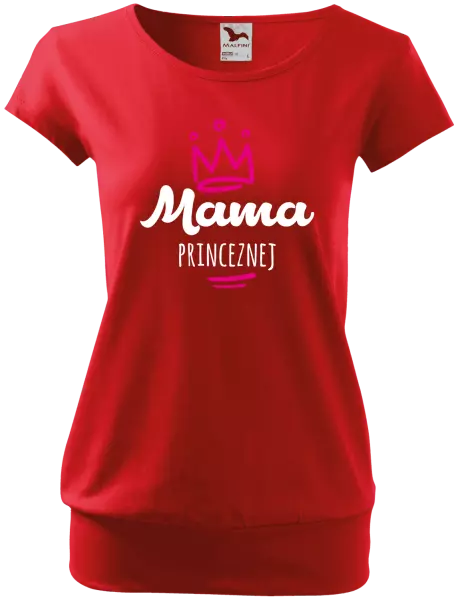 Dámske tričko Mama princeznej