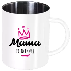 Nerezový hrnček Mama princeznej