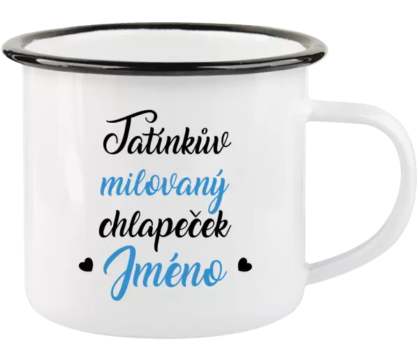 Plecháček Tatínkův milovaný chlapeček