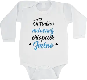 Dětské body Tatínkův milovaný chlapeček