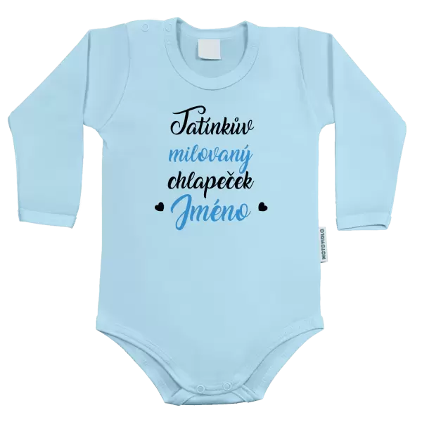Dětské body Tatínkův milovaný chlapeček