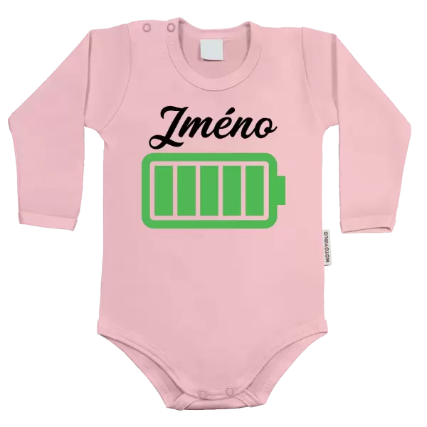 Dětské body Baterie se jménem
