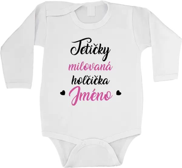 Látková taška Tetičky milovaná holčička