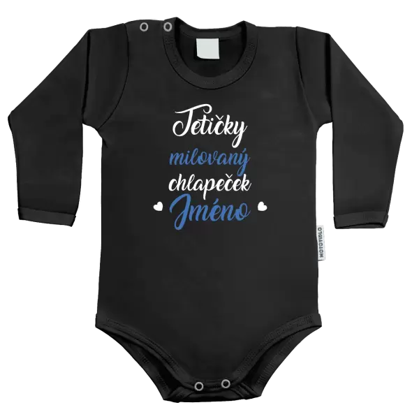 Dětské body Tetičky milovaný chlapeček