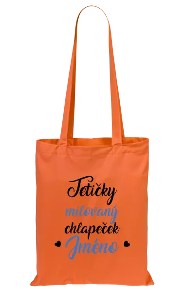 Látková taška Tetičky milovaný chlapeček