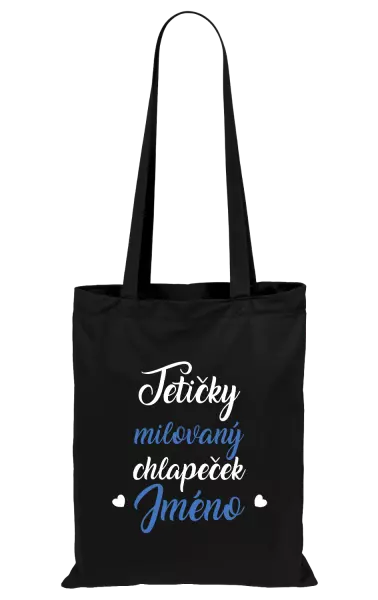 Látková taška Tetičky milovaný chlapeček