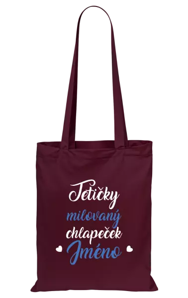 Látková taška Tetičky milovaný chlapeček