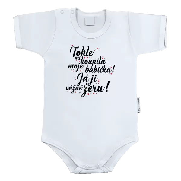 Dětské body Tohle mi koupila moje babička