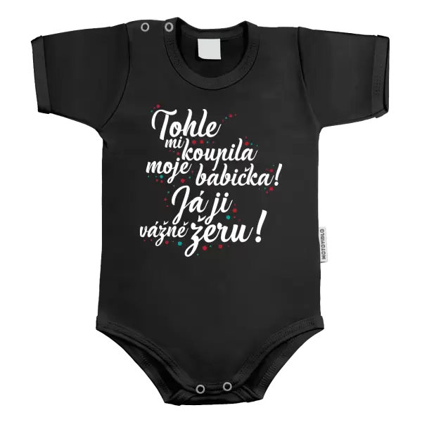 Dětské body Tohle mi koupila moje babička