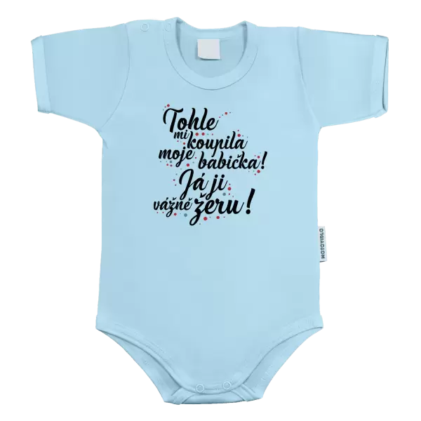 Dětské body Tohle mi koupila moje babička