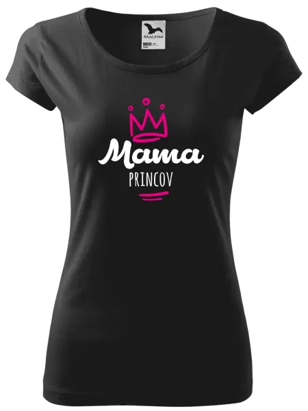 Dámske tričko Mama princov