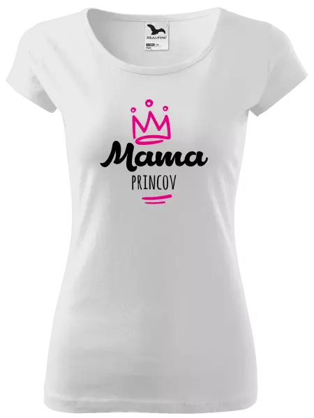 Dámske tričko Mama princov