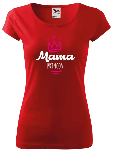 Dámske tričko Mama princov