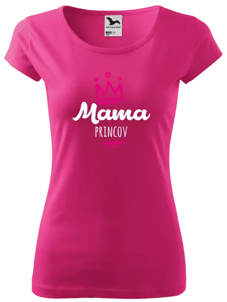 Dámske tričko Mama princov