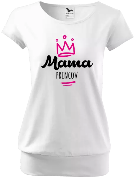Dámske tričko Mama princov