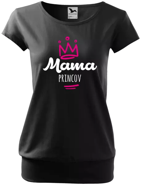 Dámske tričko Mama princov