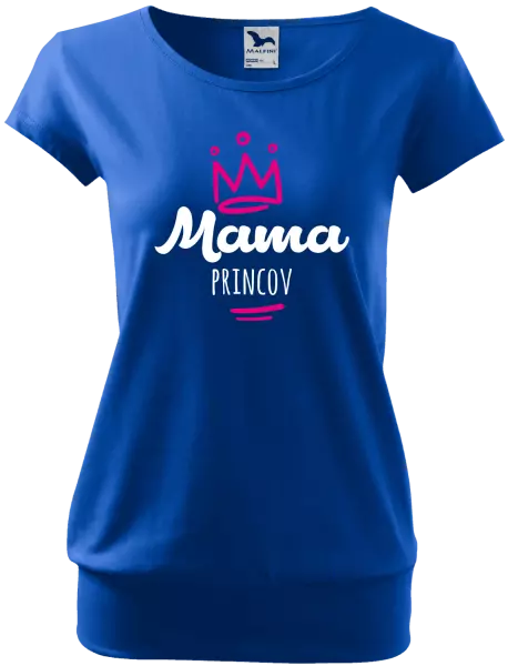 Dámske tričko Mama princov