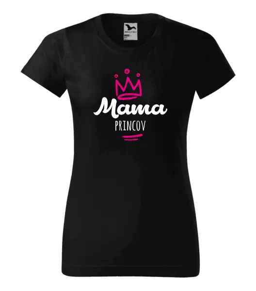 Dámske tričko Mama princov