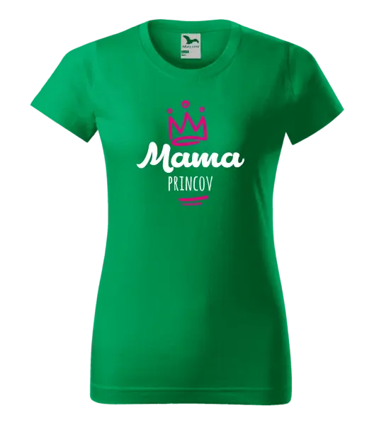 Dámske tričko Mama princov
