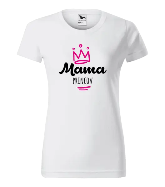 Dámske tričko Mama princov