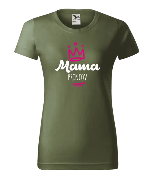 Dámske tričko Mama princov