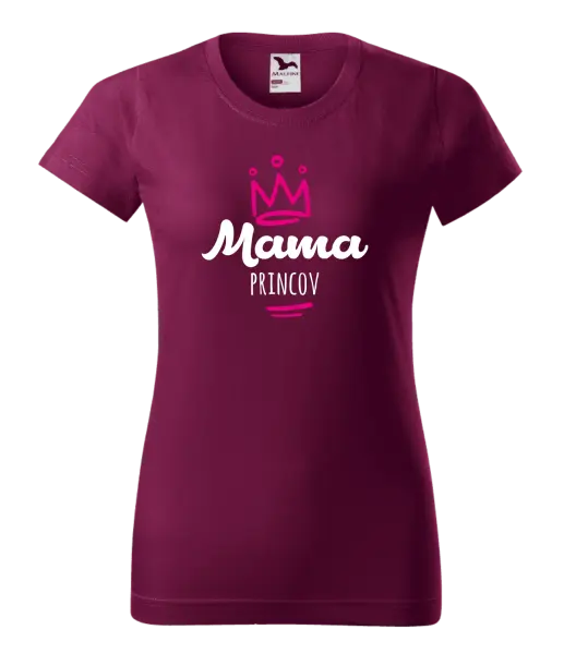 Dámske tričko Mama princov