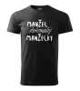 Pánske tričko Manžel dokonalej manželky