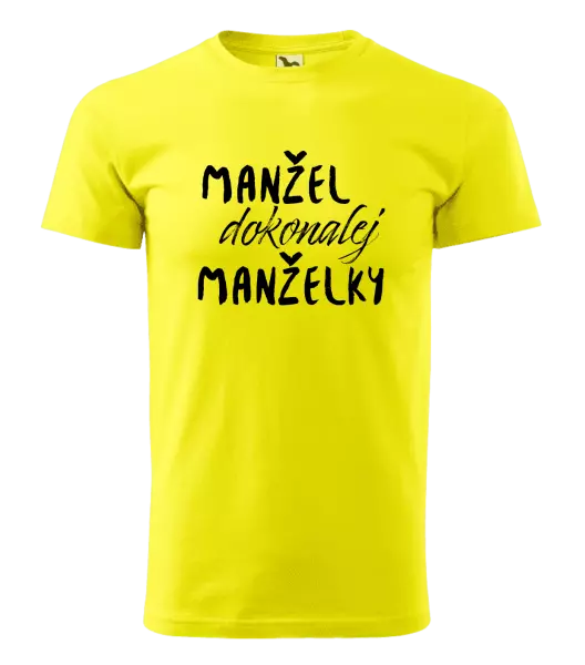 Pánske tričko Manžel dokonalej manželky
