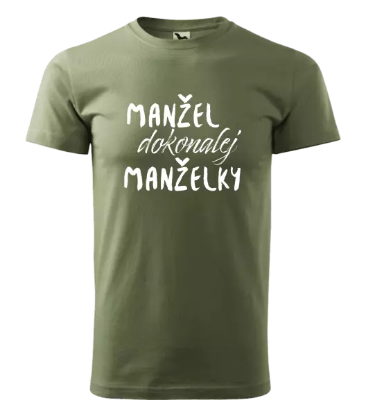 Pánske tričko Manžel dokonalej manželky