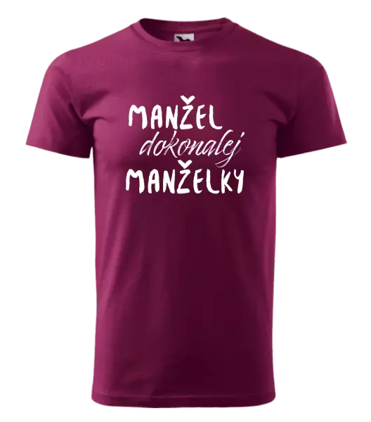 Pánske tričko Manžel dokonalej manželky