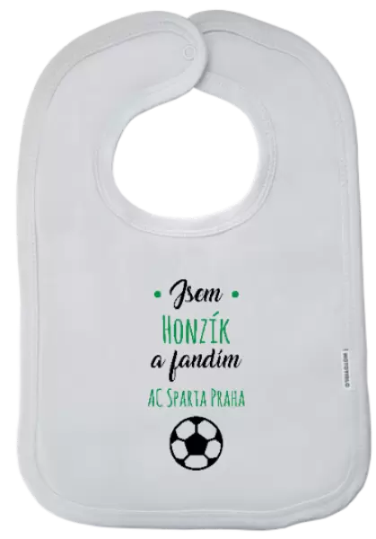 Dětský bryndák Fandím fotbalu se jménem