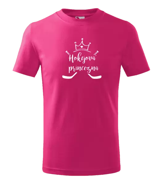 Dětské tričko Hokejová princezna