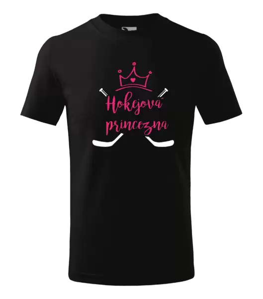 Dětské tričko Hokejová princezna