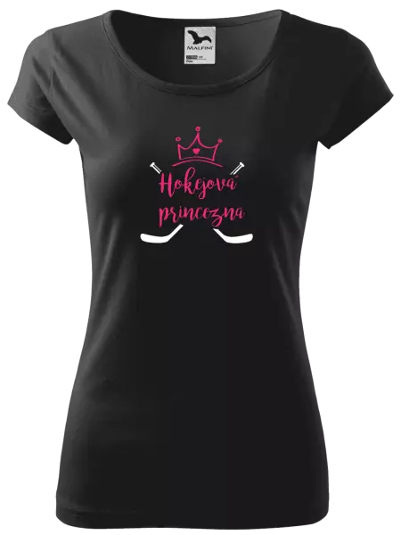 Dámské tričko Hokejová princezna
